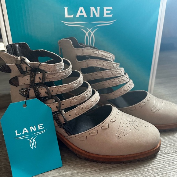 Lane Westango Latte Ankle Boots - Picture 6 of 8